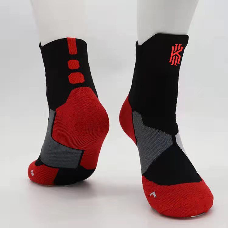 Kyrie Irving Hyper Elite Socks Towel Bottom Basketball Socks Breathable  Sports Socks