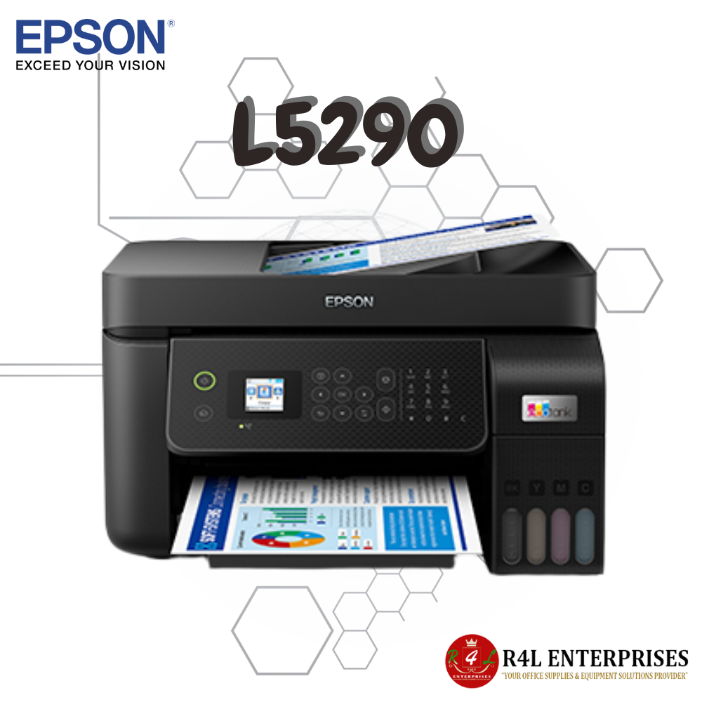 Epson L5290 Wi Fi All In One Ink Tank Printer With Adf Upgrade Model Of Epson L5190 Lazada Ph 9048