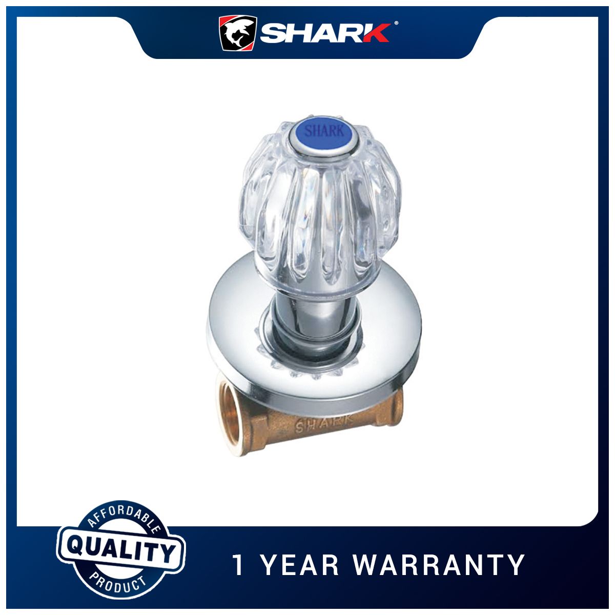 SHARK SF 2544 Shower Valve Crystal Handle Long Cartridge Lazada PH