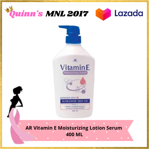 AR Vitamin E Moisturizing Lotion Serum 400 ML Lazada PH