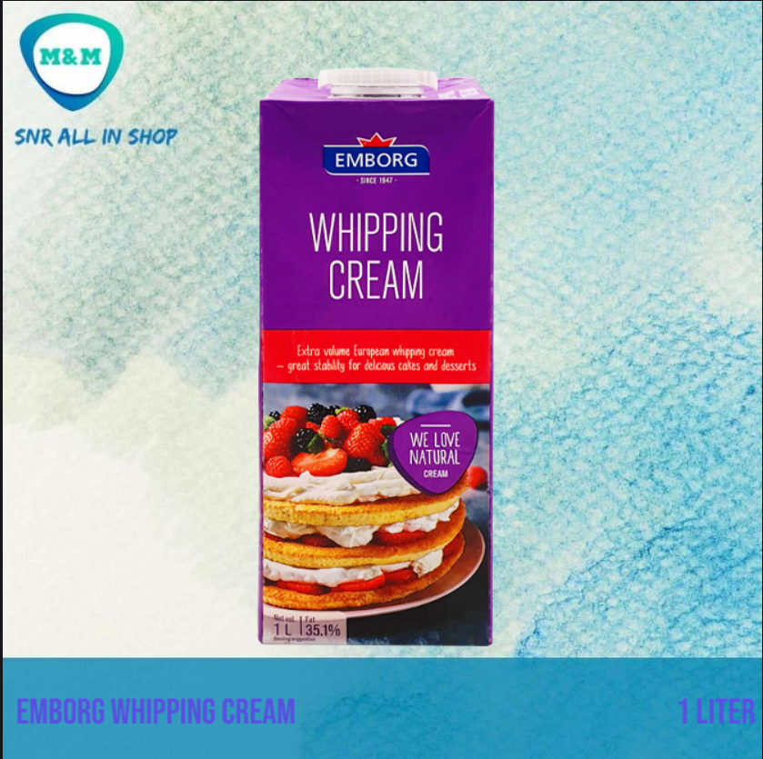 Whipping Cream 1 LITER Lazada PH