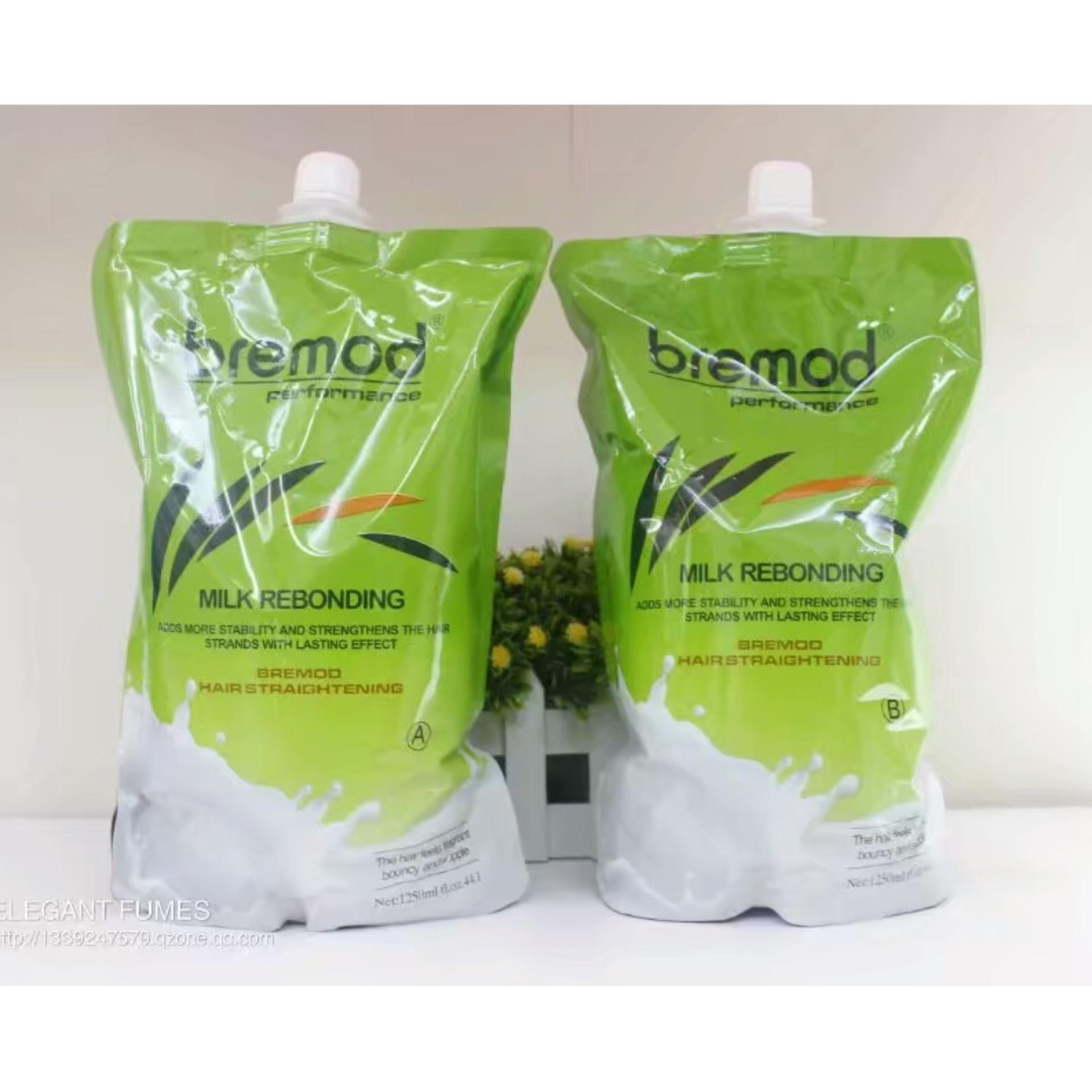 Bremod Rebonding Hair ( milk ) Rebonding Straight Set 1250ml Lazada PH