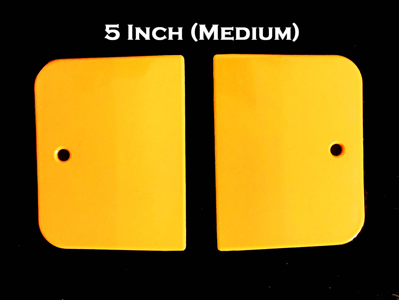 Reusable Flexible Plastic Body Filler Spreaders for Automotive Body