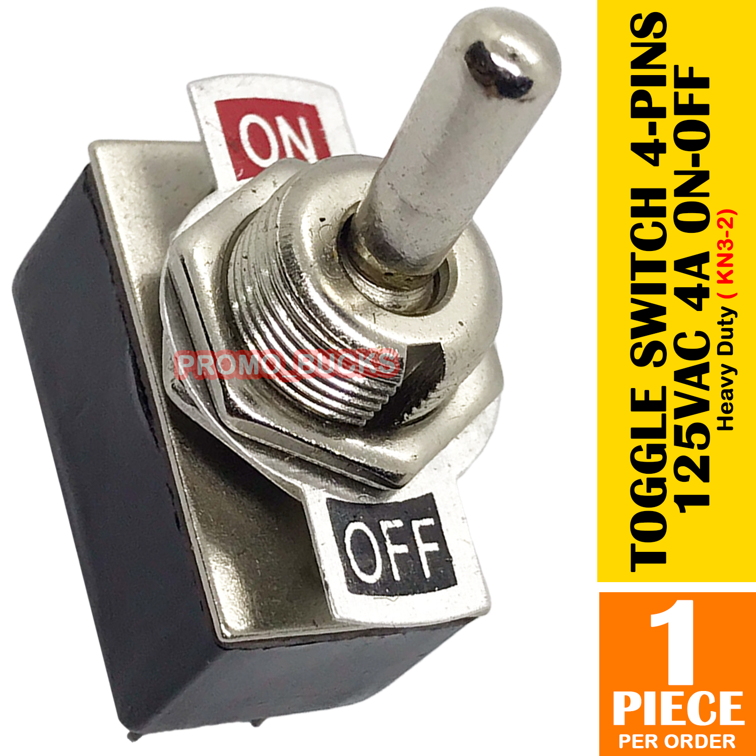 Toggle Switch ON-OFF 4 Pins 4A 125VAC KN3-2 Heavy Duty | Lazada PH
