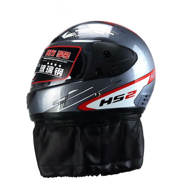 Helmet Motorcycle Full Face Road Racing Helmet WindProof Full Face Helmet AntiUltraviolet
