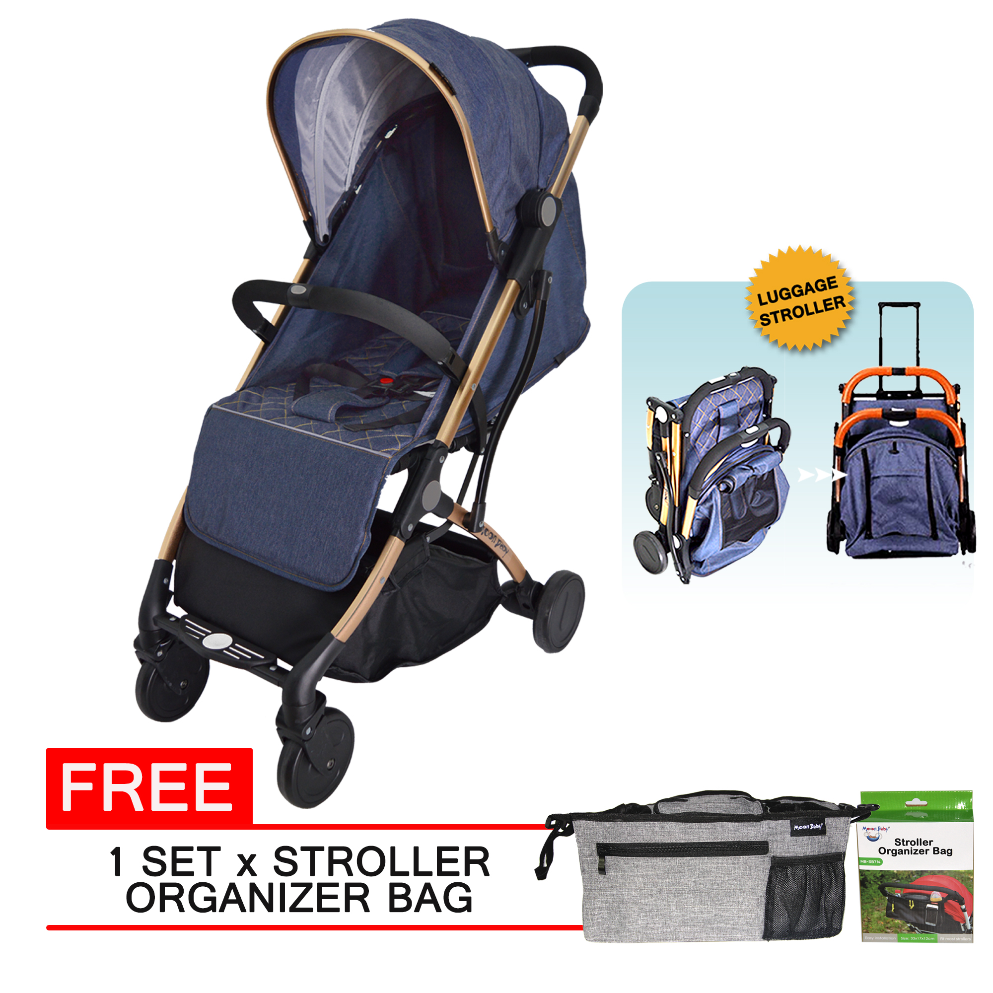 moon baby stroller