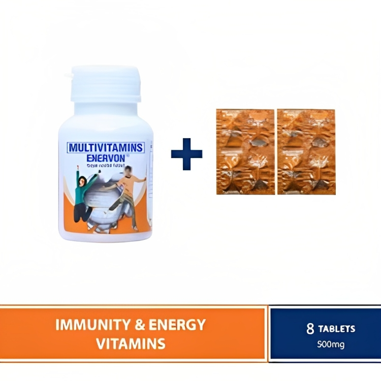 Enervon C Multivitamins 30 Tablets For Energy and Immunity Sugarcoated