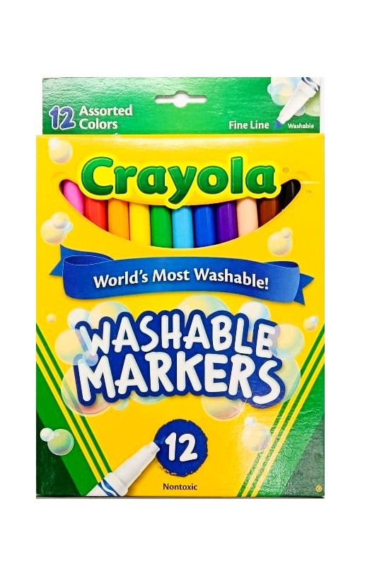 Crayola Washable Markers 12 Colors Lazada PH