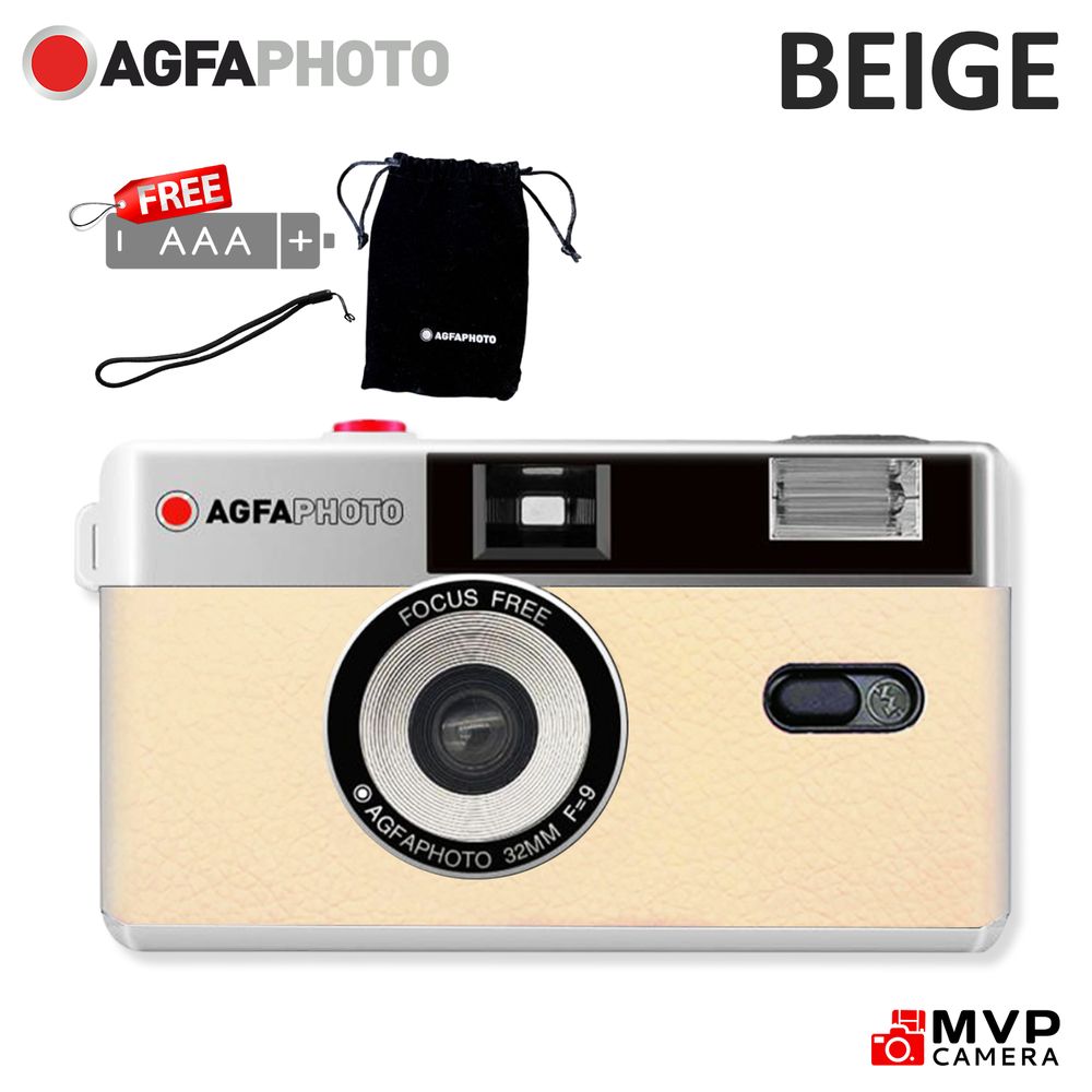 Agfa Reusable Camera Beige