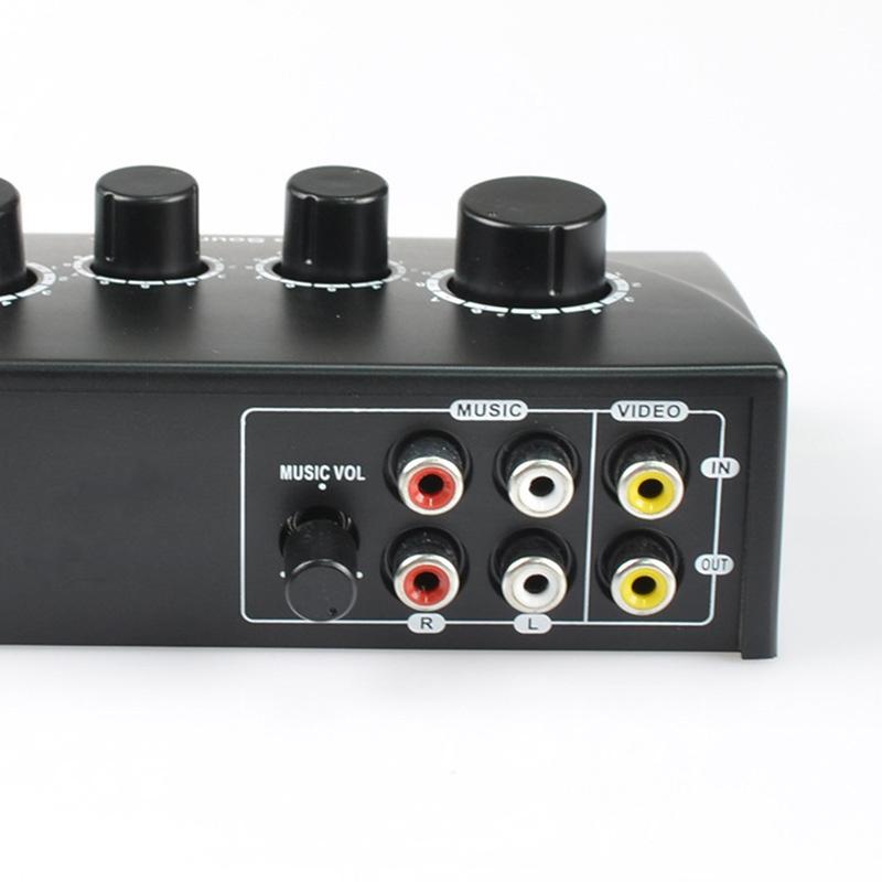 Audio Sound Mixer Professional Audio System Portable Mini Digital Audio