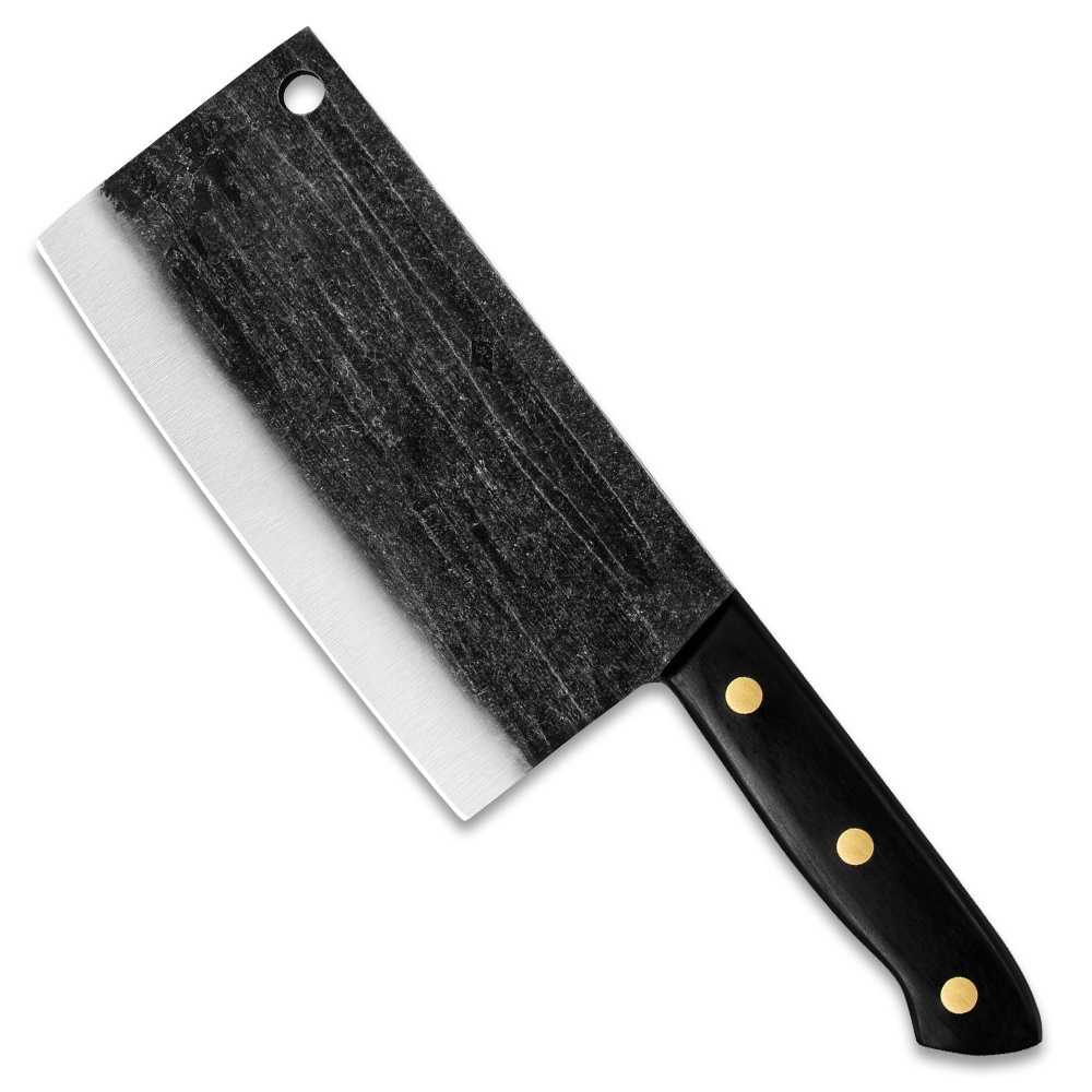 Full Tang Heavy Duty Hand Butcher Cleaver Knife Ultra Sharp 5mm