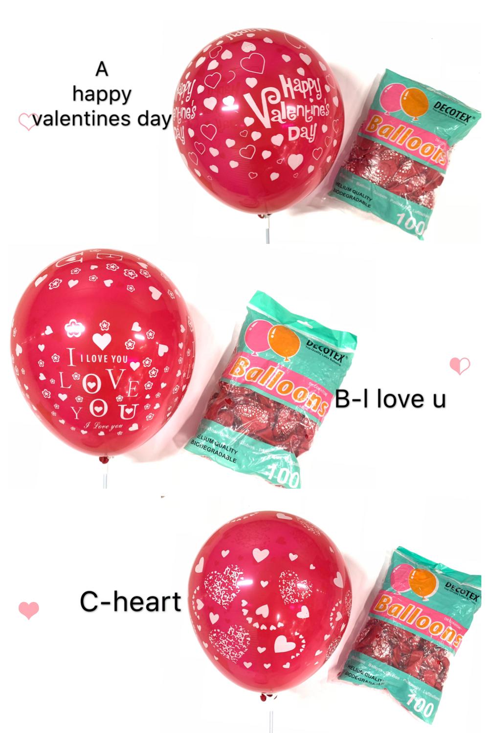size 12 round printed balloon 25pcs/100pcs l love u/ heart/happy valentines day for valentineweeding size 12 round printed balloon 25pcs/100pcs l love u/ heart/happy valentines day for valentineweeding