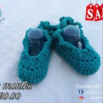 crochet baby shoes for sale