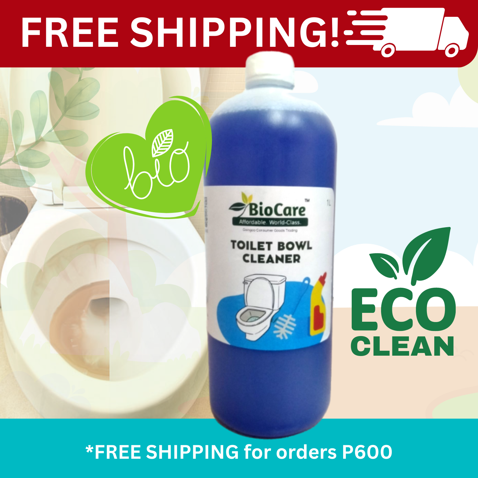 BioCare Toilet Bowl Cleaner Lazada PH