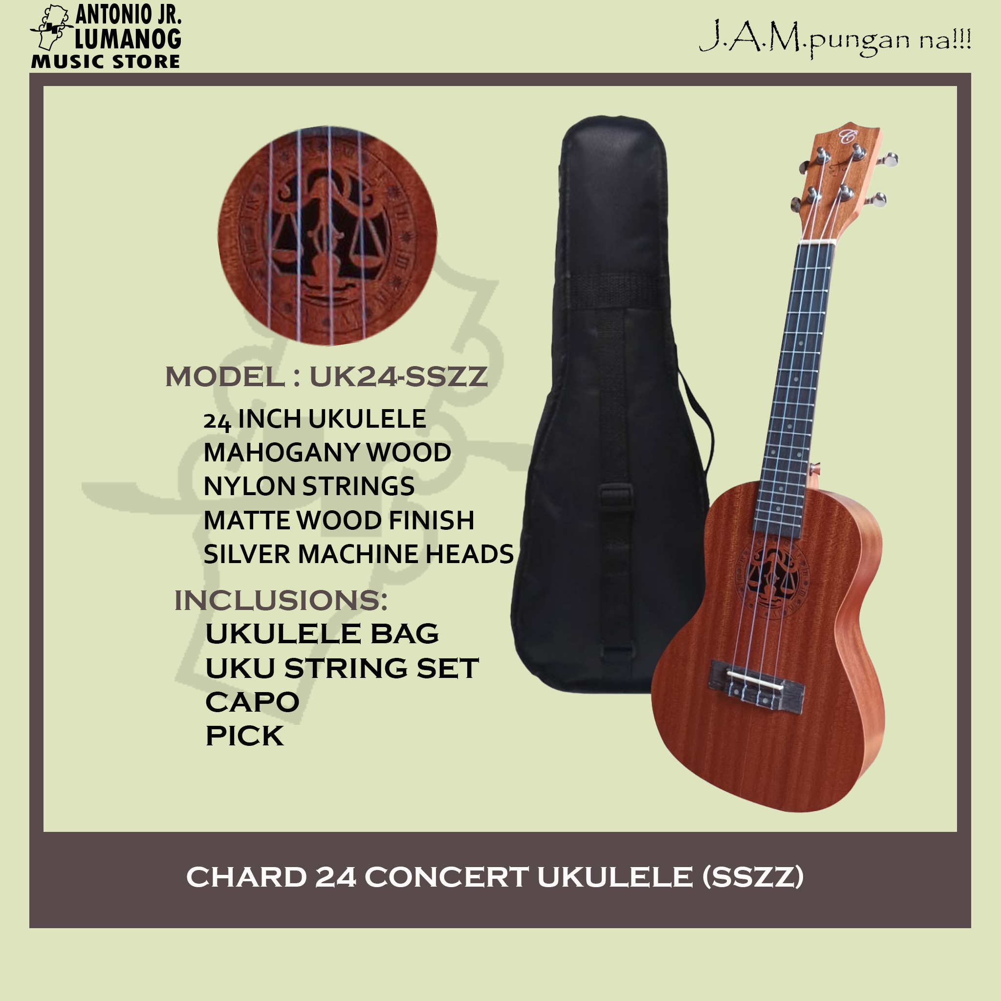 Lumanog ukulele deals price