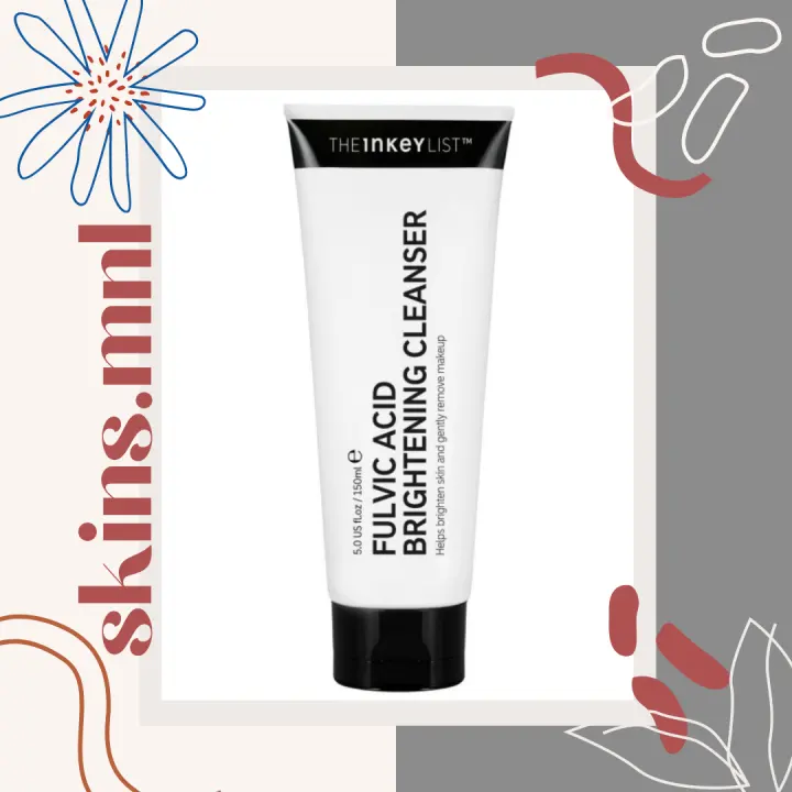 the inkey list fulvic acid brightening cleanser