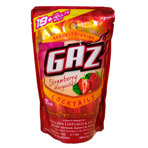 Gaz Strawberry Margarita 200ml. Lazada PH