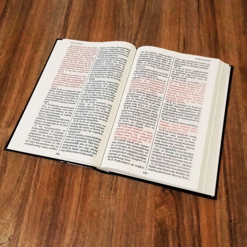 Kjv Tagalog Giant Print Holy Bible Filipino Book Hardbound New 