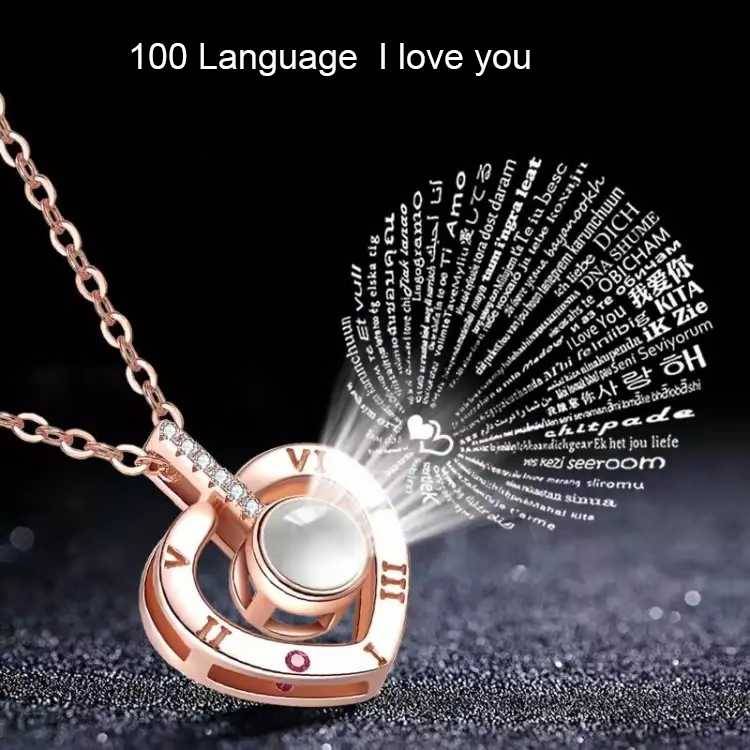 the 100 i love you necklace