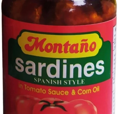 Montano Sardines in Tomato and Corn Oil