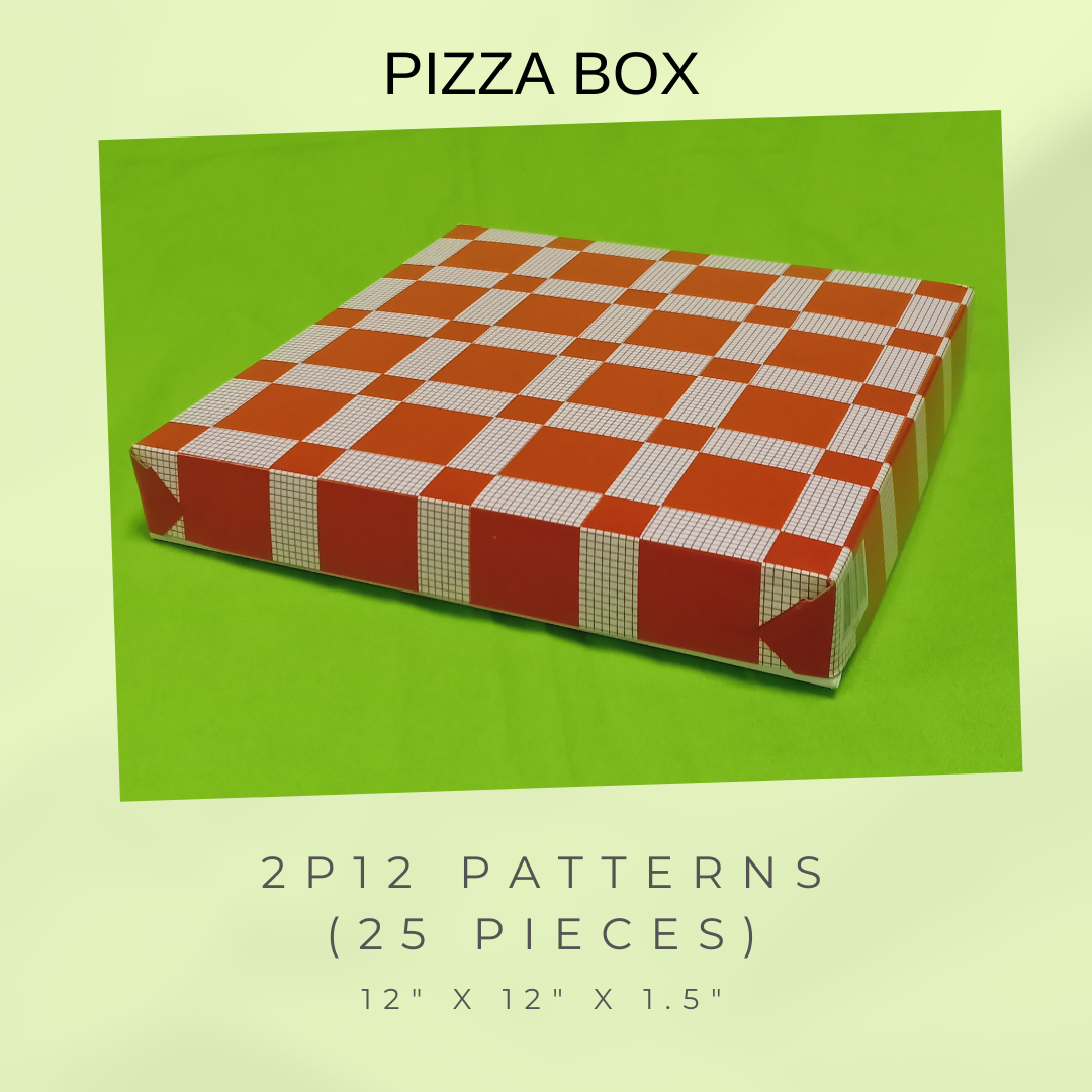 Pizza Box 12 x 12 x 1.5 inches by BADONG & BERTA PB011 Lazada PH