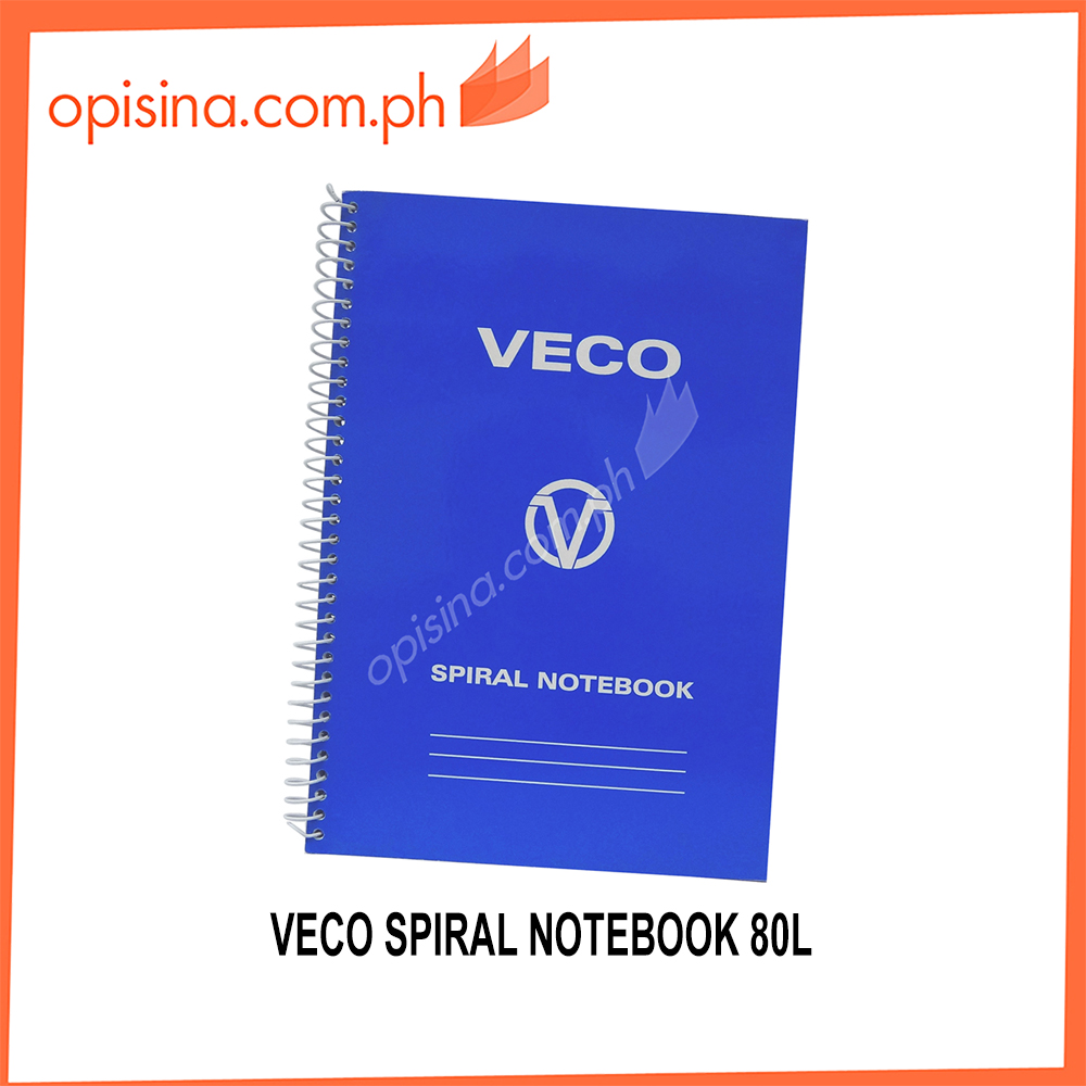 VECO SPIRAL NOTEBOOK 80L | Lazada PH