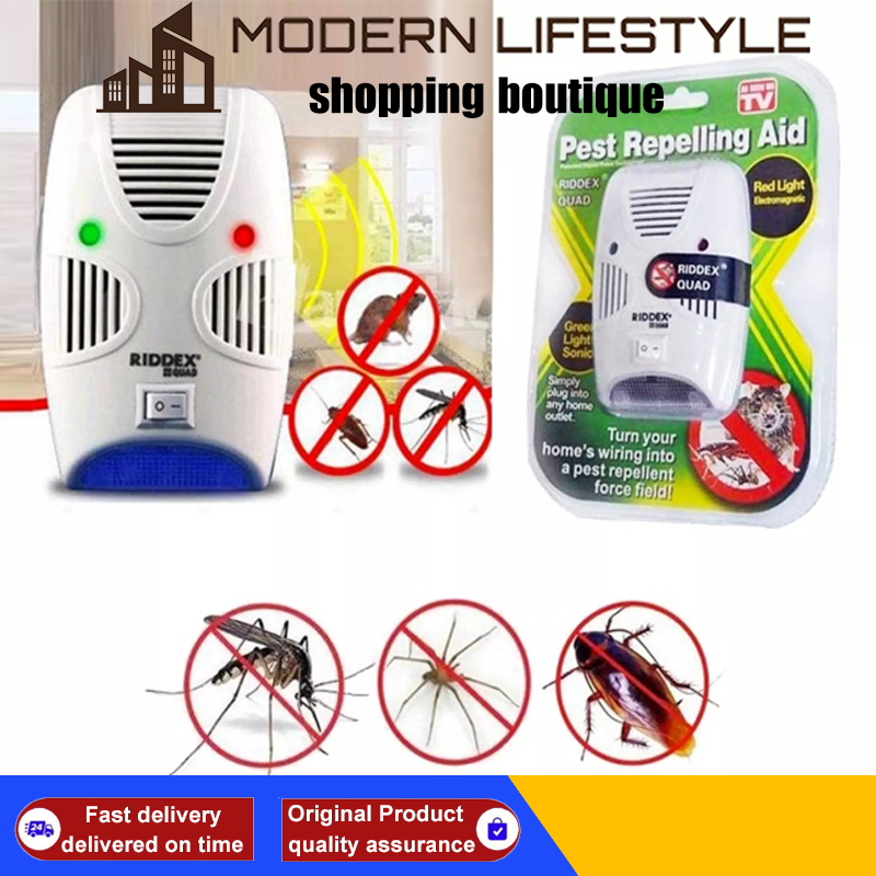 ORIGINAL RIDDEX QUAD PEST CONTROL , PEST REPELLERS SONIC , ULTRASONIC ...