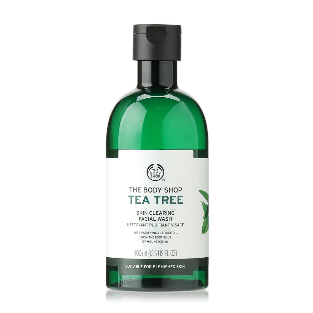 Body Shop Tea Tree Gel Wash - The Body Shop Tea Tree Squeaky Clean ...