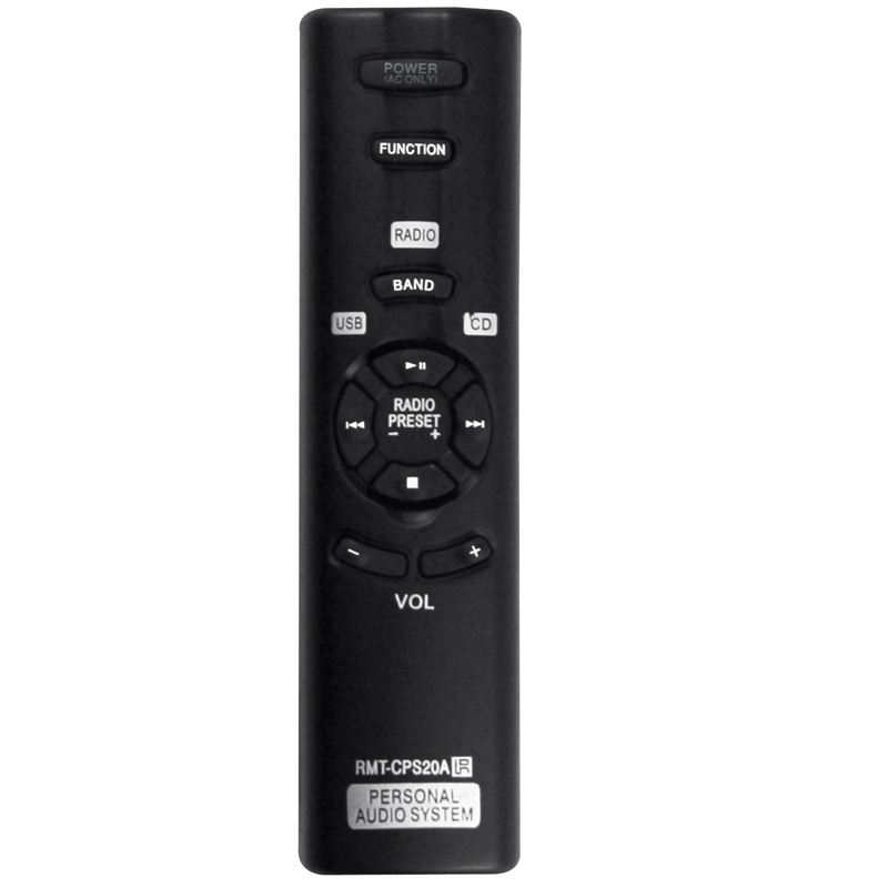 Rmt-cps20a rmtcps20a replace remote control for sony personal audio system zs-ps20cp