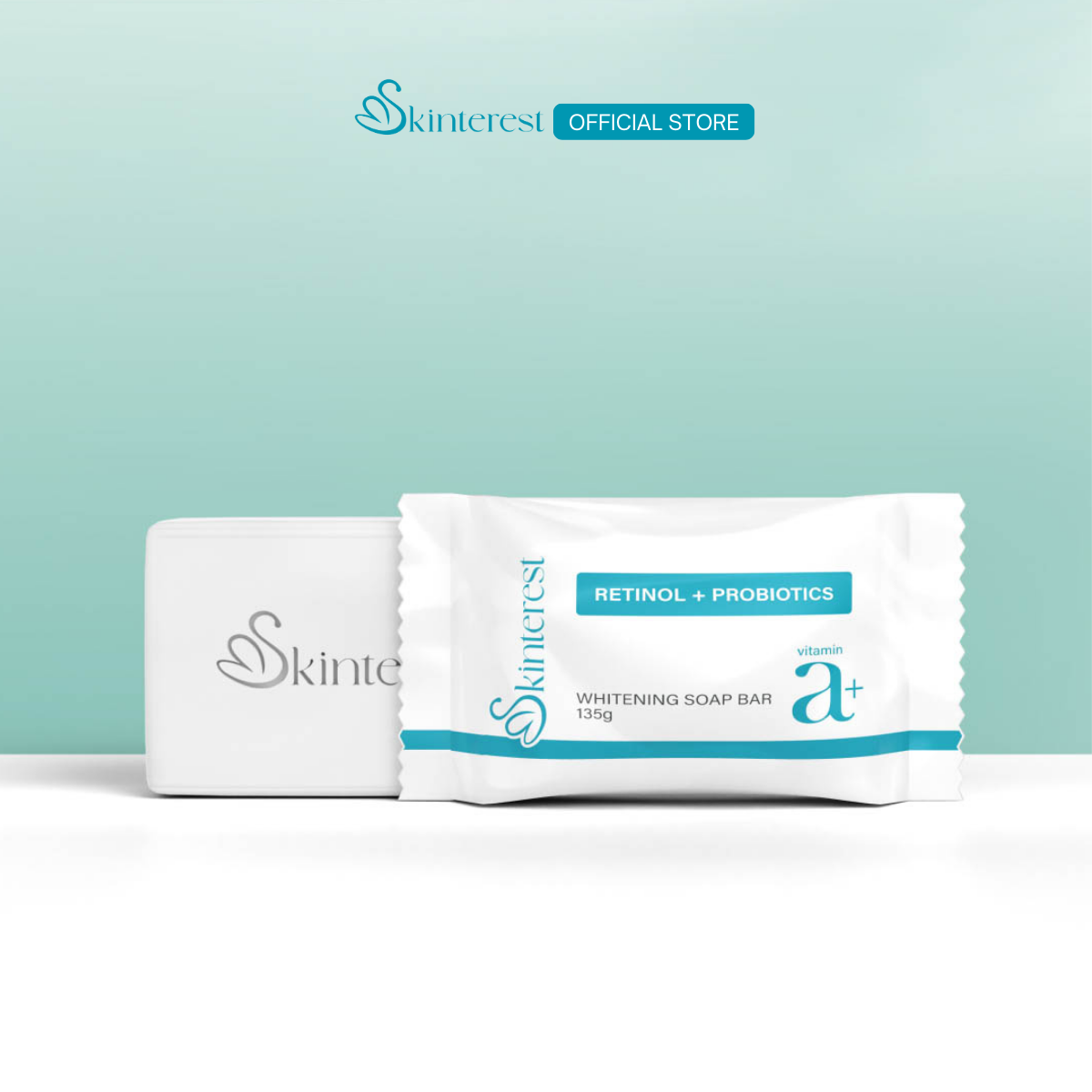 Skinterest Retinol plus Probiotics AntiAging Whitening Soap