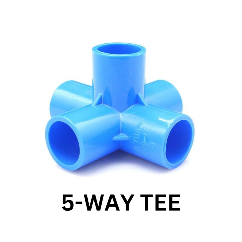 Pvc Blue Fittings Way Tee Way Tee Way Tee Mm Mm Mm Nathantools Lazada Ph