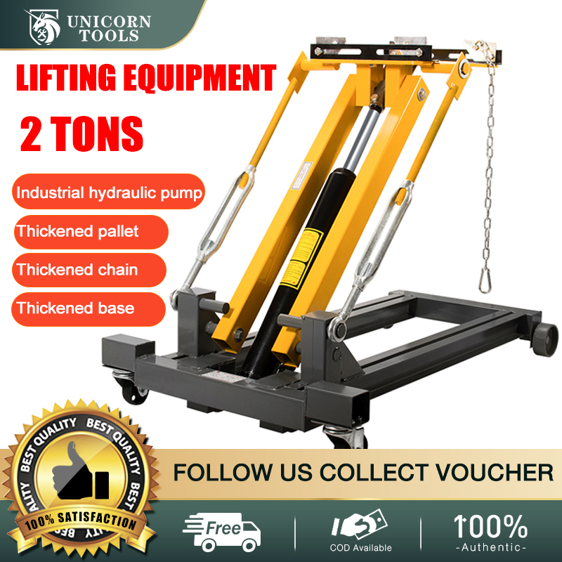 Heavy duty Lifting Equipment 2ton, Hydraulic Crane 2 Ton Engine Lifting