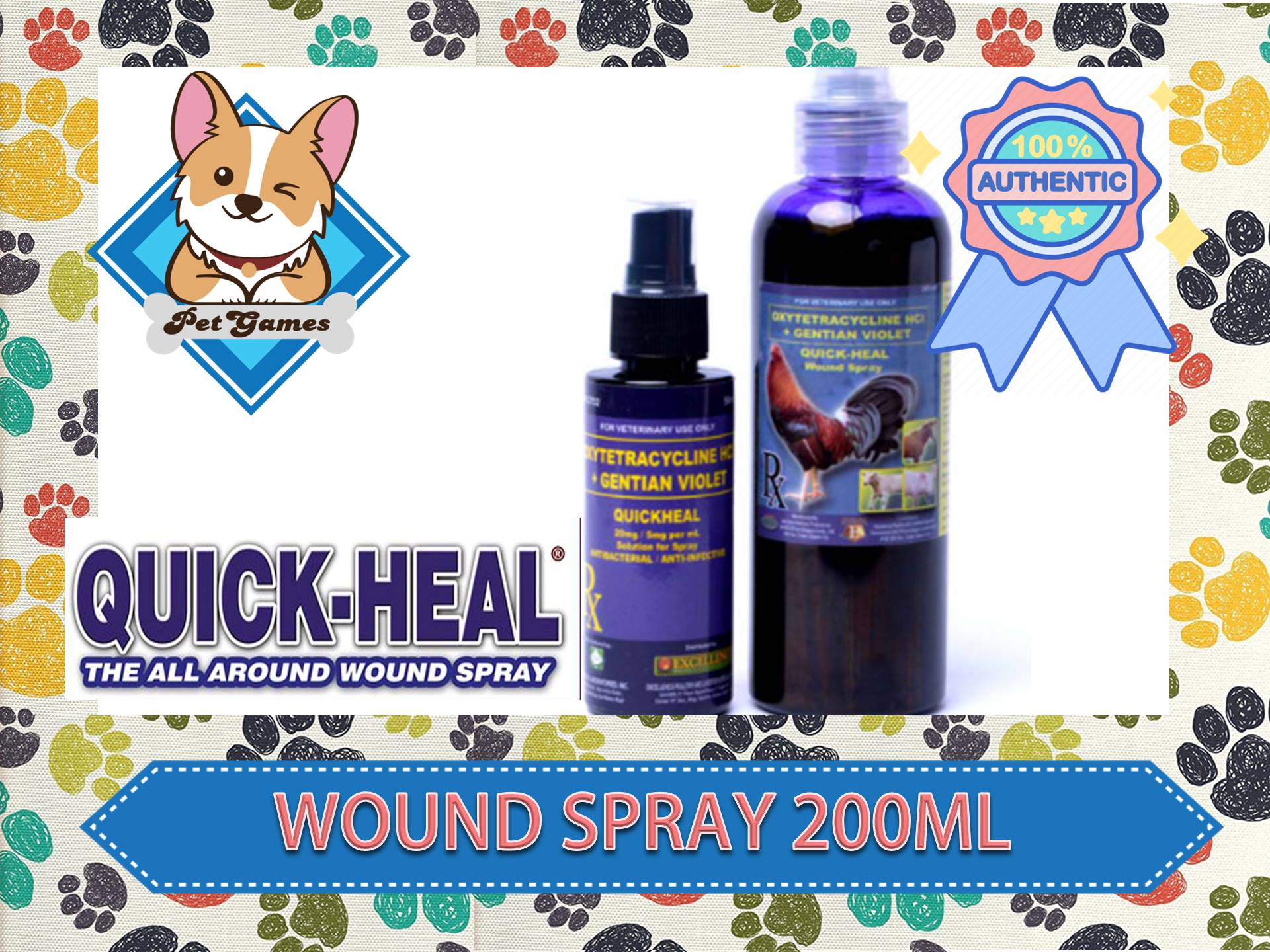 quick heal spray for dogs