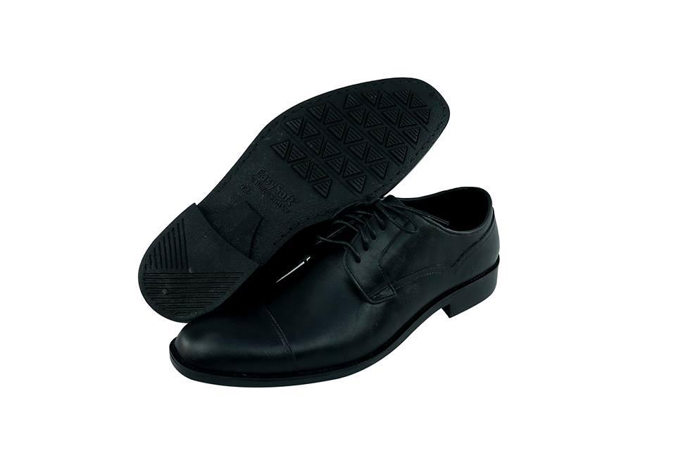 World Balance Easy Soft ROME Men's Formal Black Shoes | Lazada PH