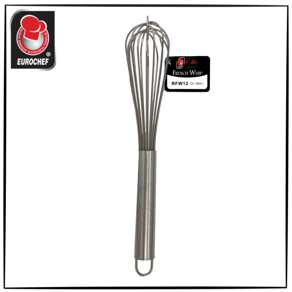 Best Manufacturers 12-inch Heavy Duty French Wire Whisk 