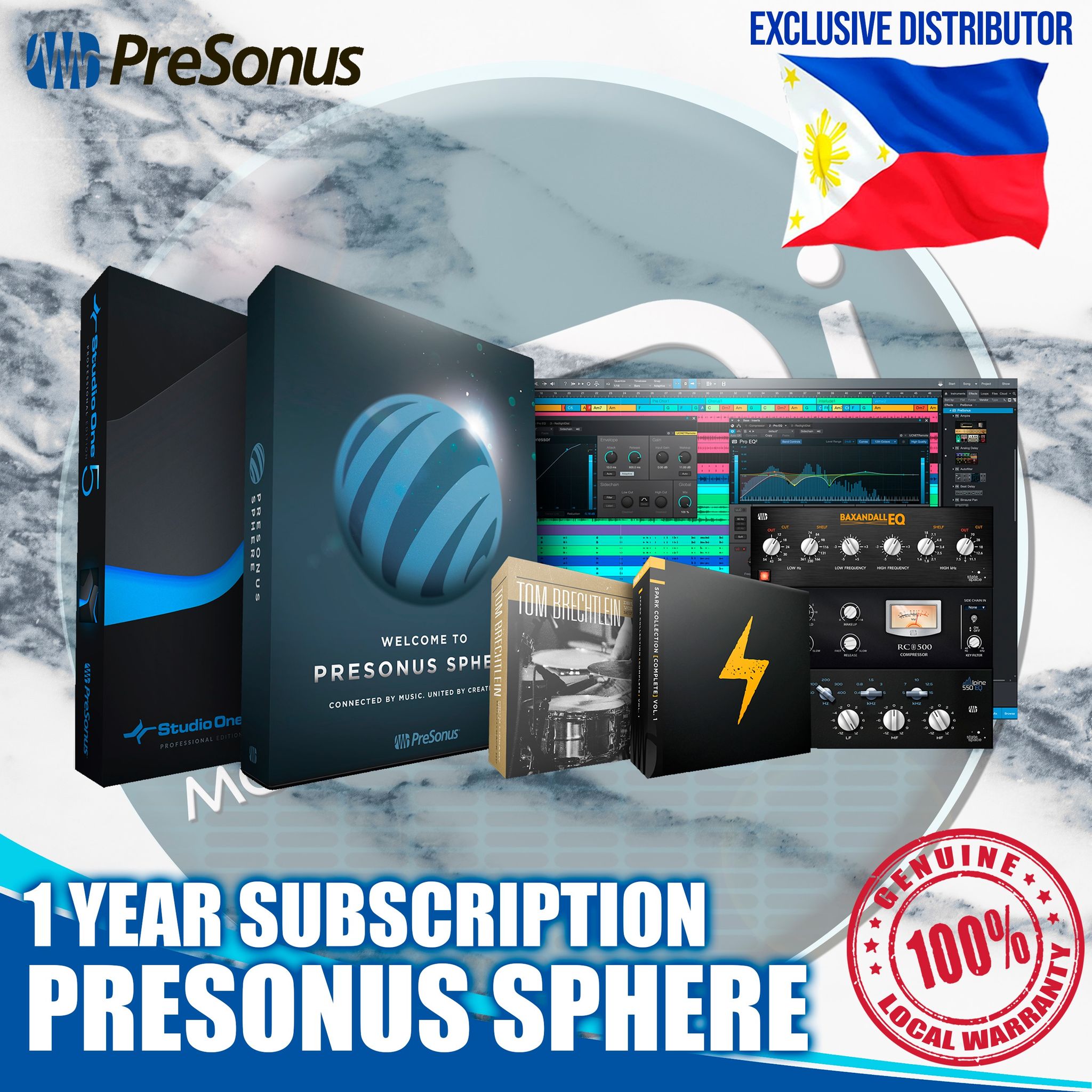 PreSonus Sphere 1-Year Subscription 