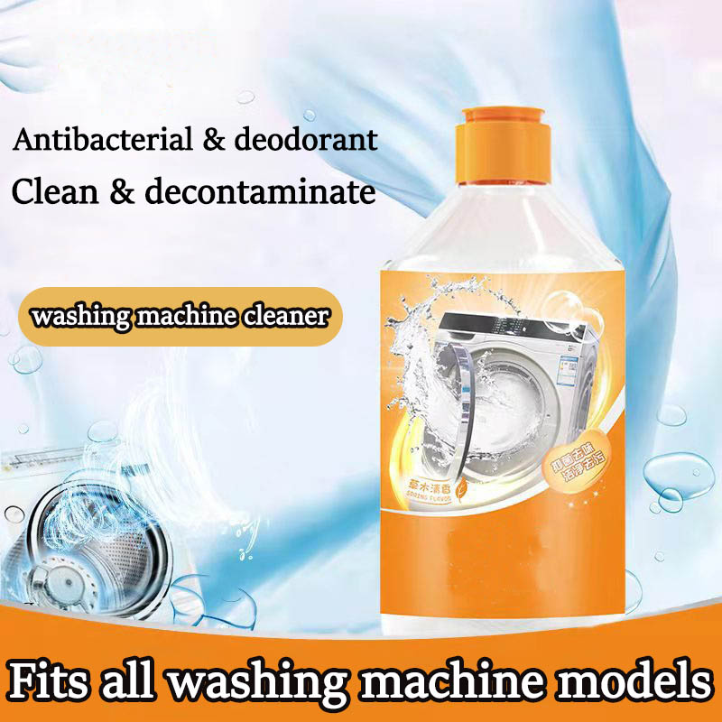 100 original 🔆Washing Machine Cleaner 500ml Clean the washing machine