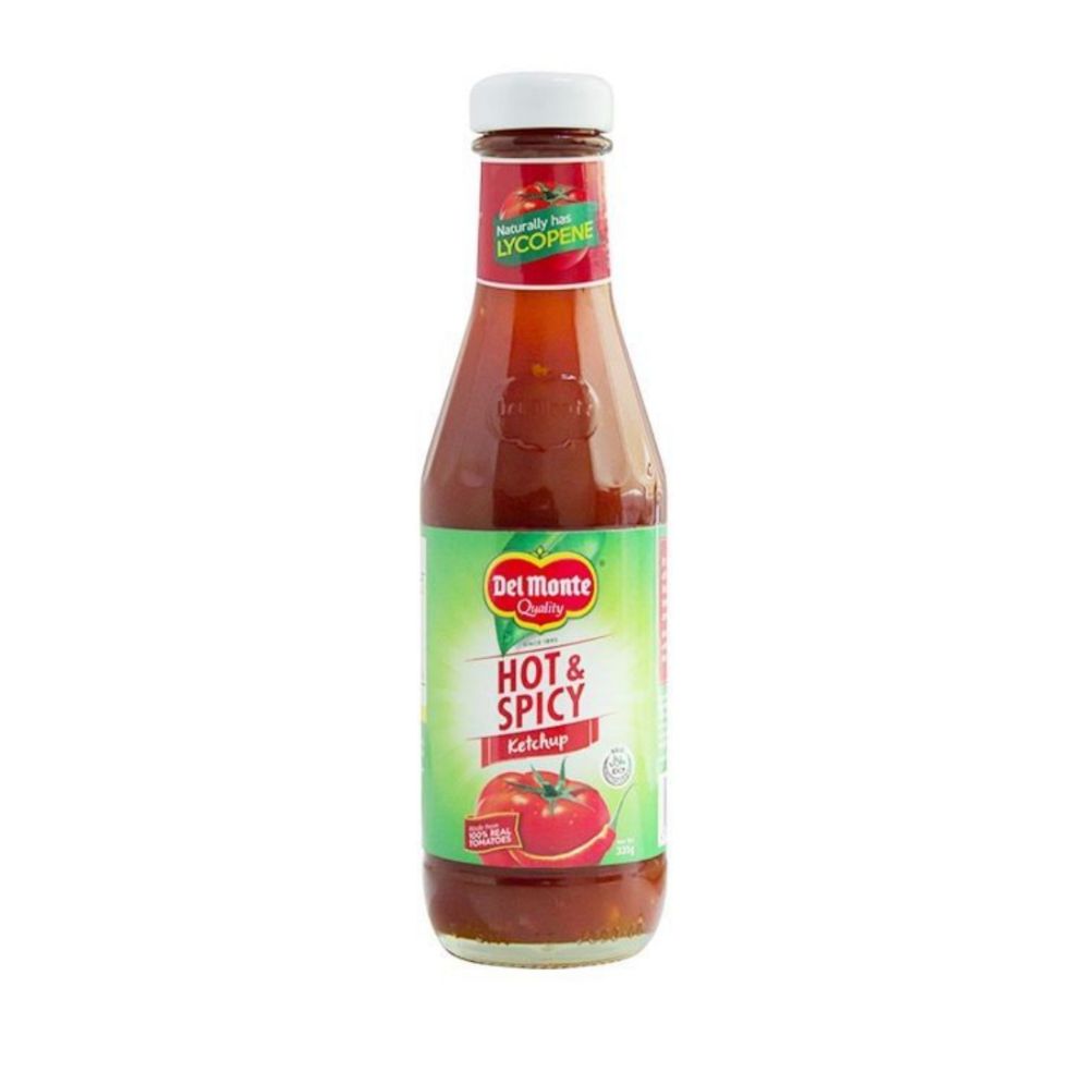 Del Monte Hot and Spicy Ketchup 320grams per bottle naturally source of