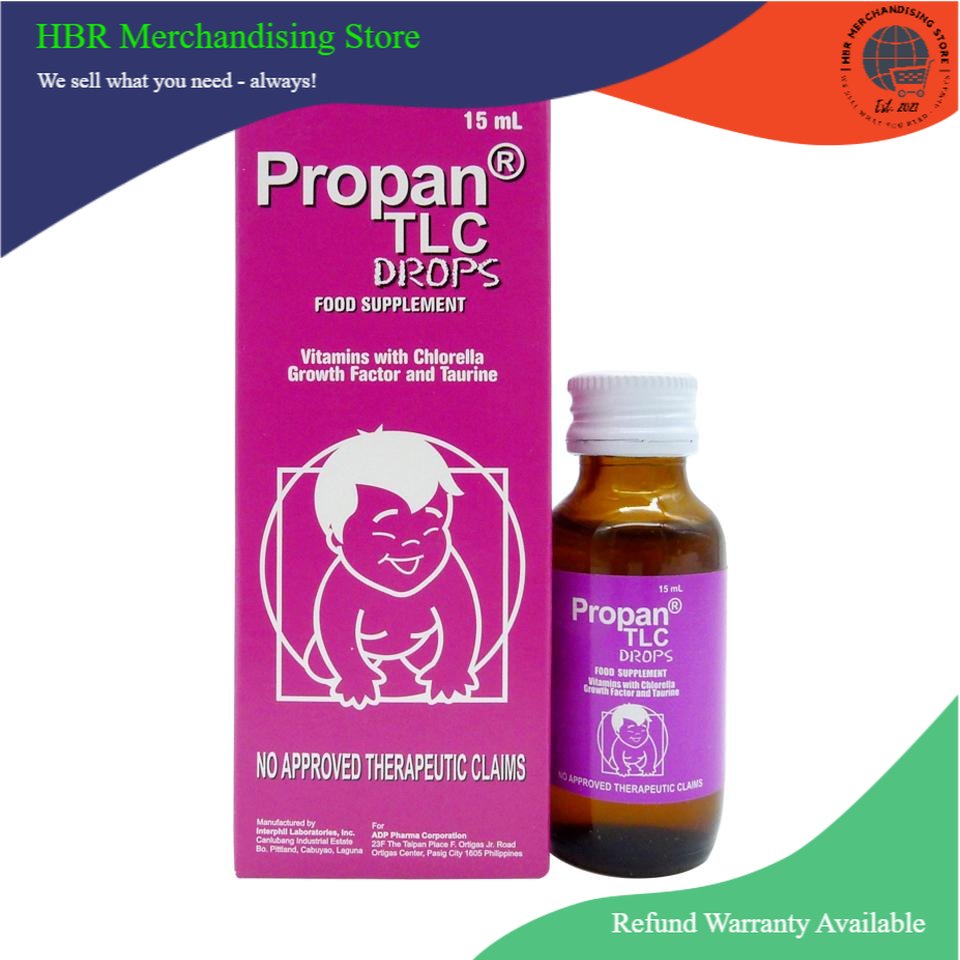 Propan TLC 15 ml Drops Lazada PH