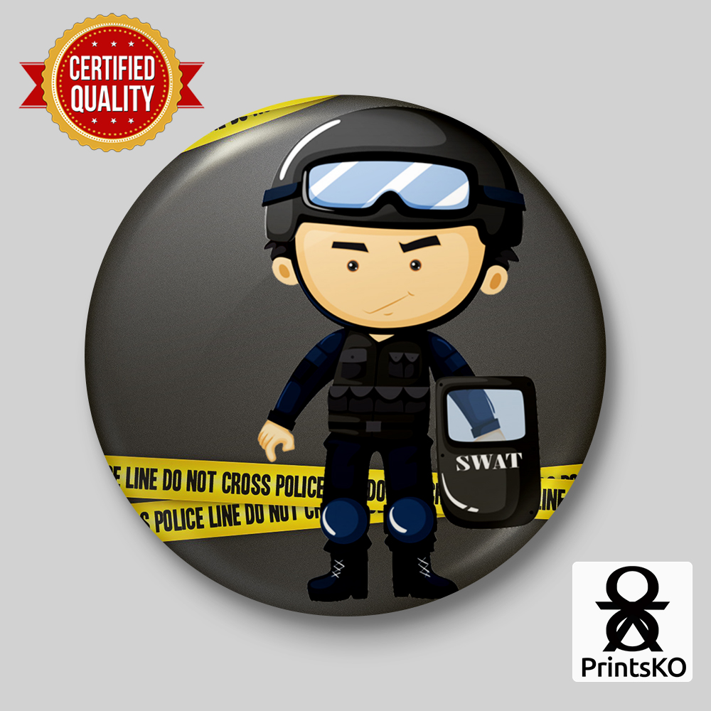 NEW 13 pc POLICE OFFICER  Uniform Gun Badge Handcuffs Radio JOLEE'S 3D Stickers 