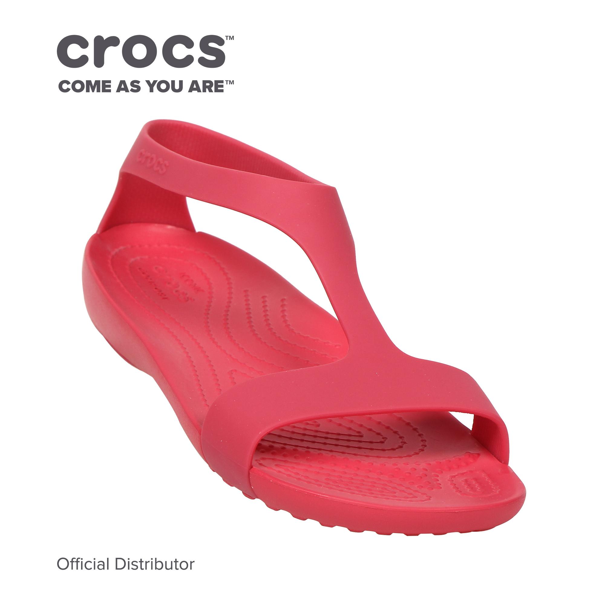 crocs women's serena flat sandal