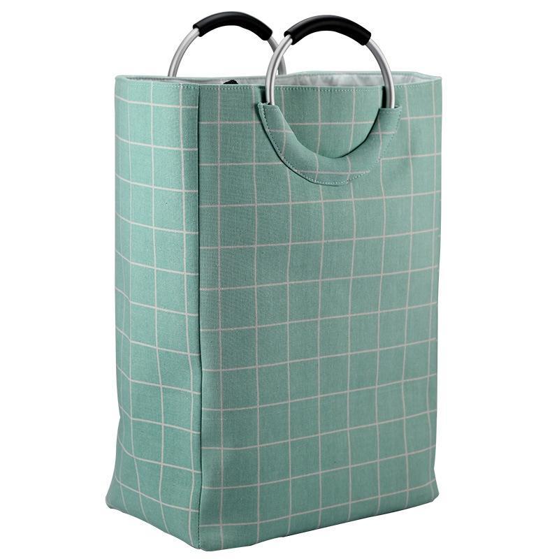 Laundry Organizer Bag Dirty Laundry Hamper Collapsible Home Laundry Basket Storage Bag Green