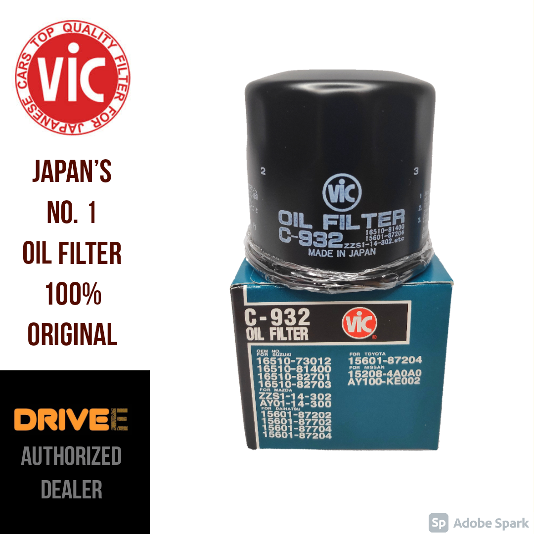 VIC Oil Filter C932 Lazada PH