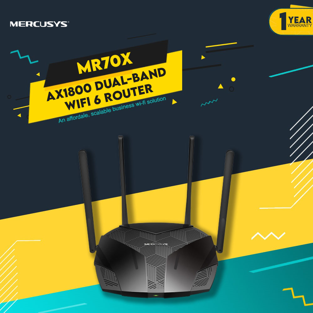 Wifi Mesh Router AX1800 WiFi 6, Dual Band (1201 Mbps GHz 574