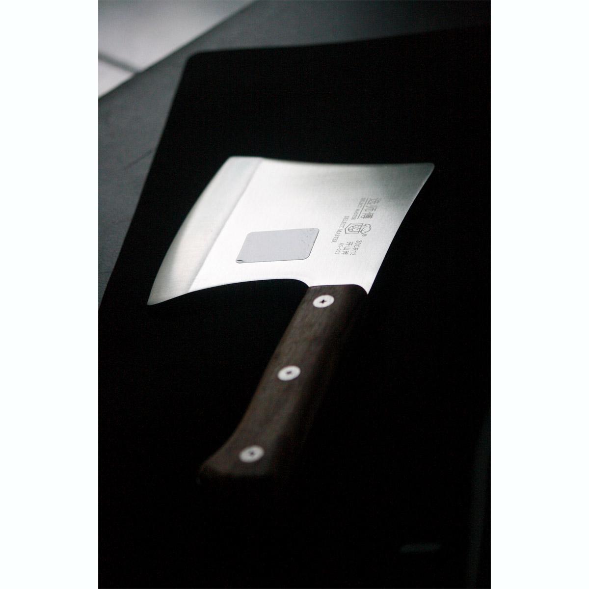 Select Master Big Thick Heavy Duty Professional Bone Cleaver Axe Knife Stainless Steel Wood