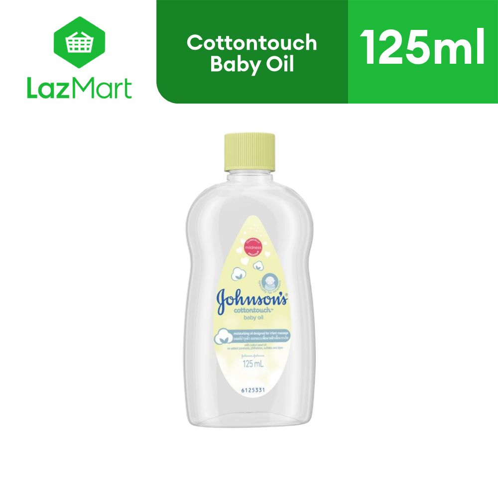 Massage Cotton Touch Oil Johnson's Cottontouch Baby Oil 125ml