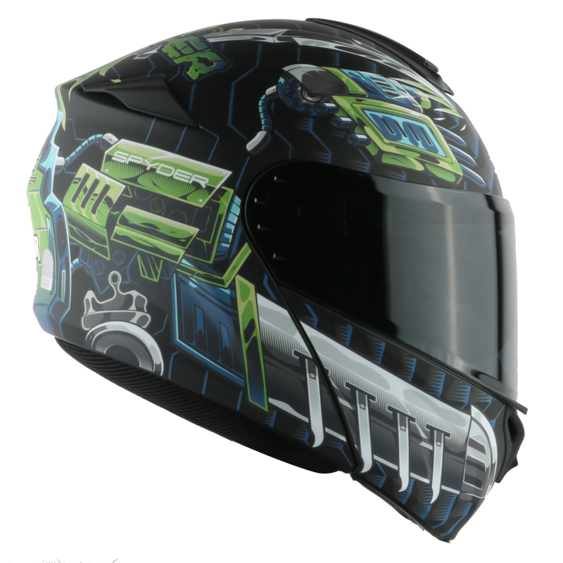 Spyder Modular Helmet with Dual Visor 