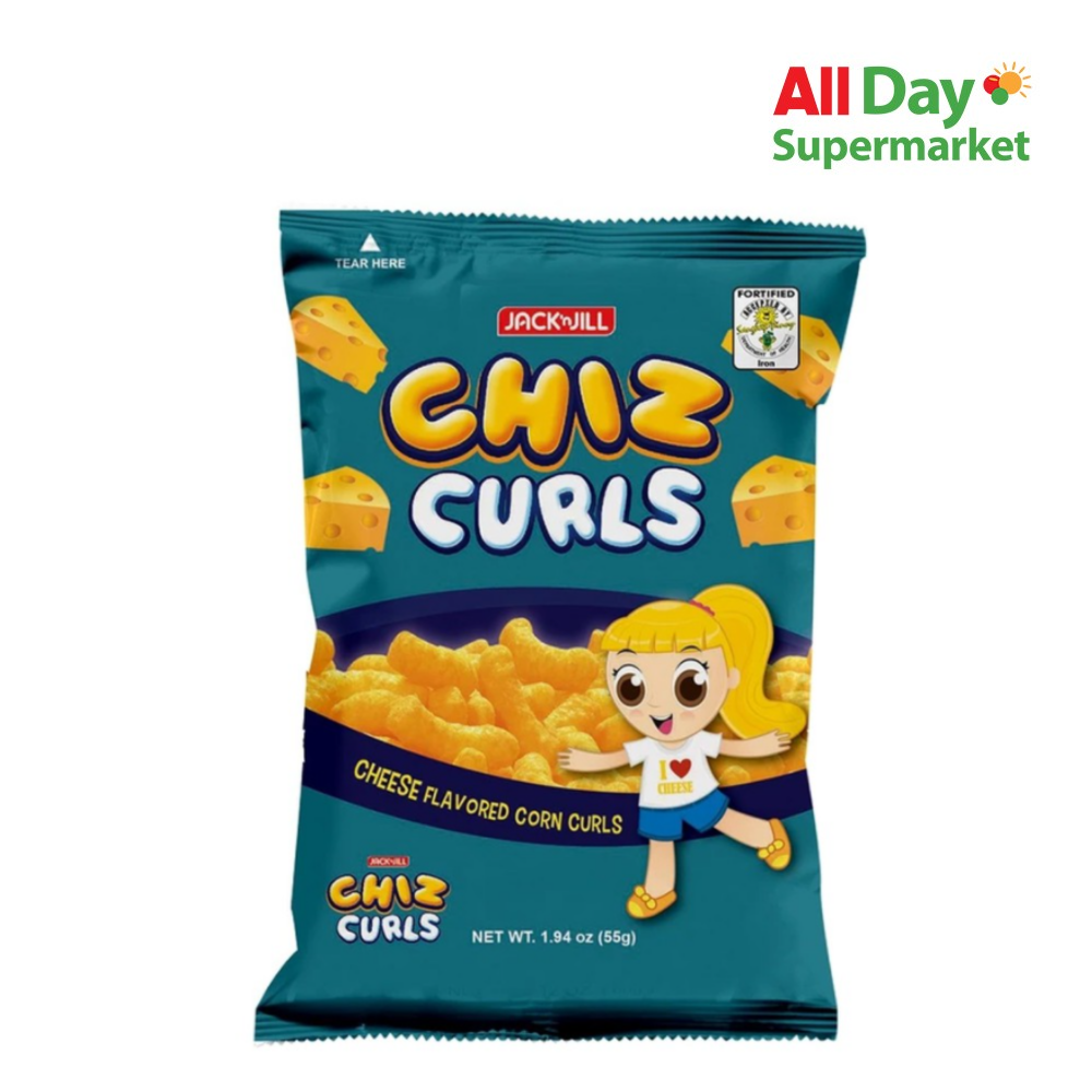 Chiz Curls Cheese Corn Curls 55G Lazada PH