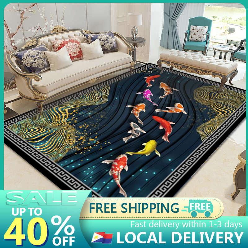 Chinese 3D carpet 150 * 180 cm rectangular large size carpet can be