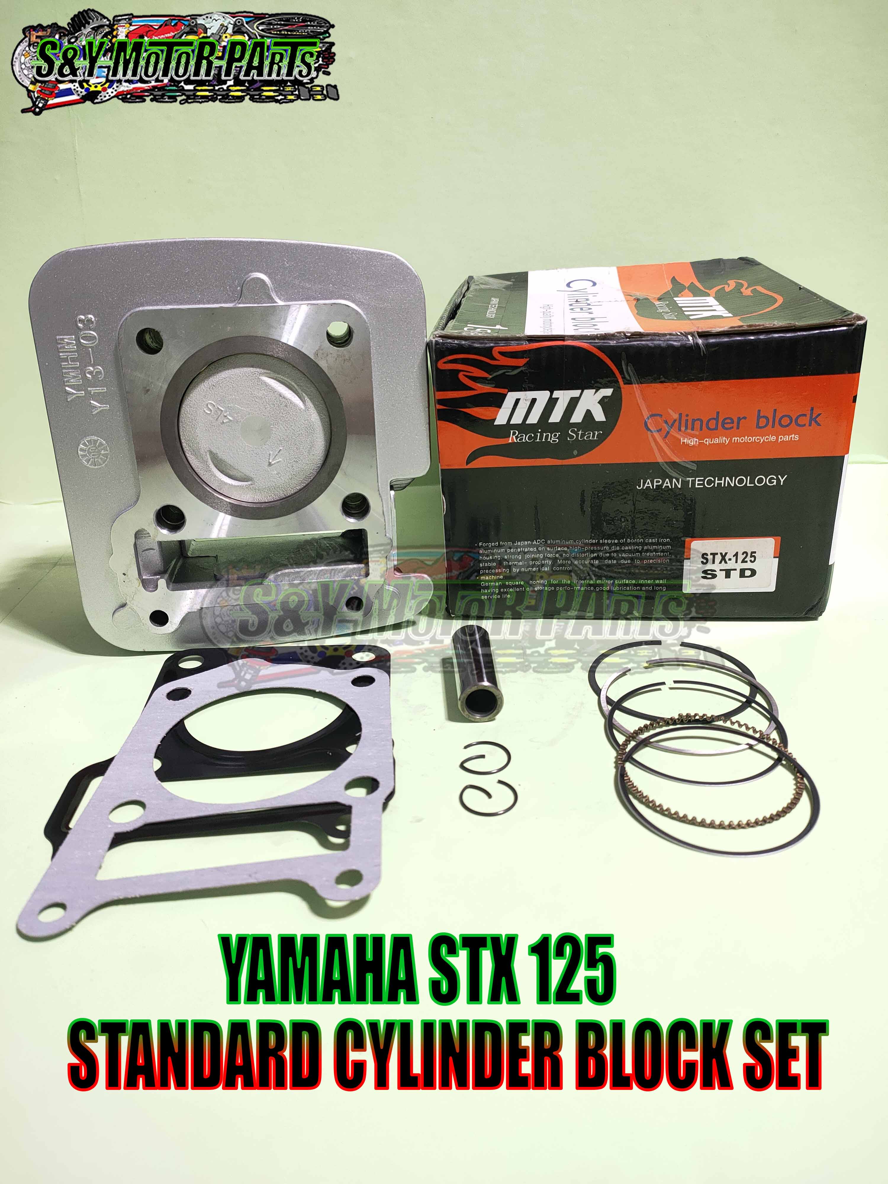 Yamaha Stx 125 Std Cylinder Block Set Lazada Ph